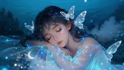 4K 蝶翼少女・星梦