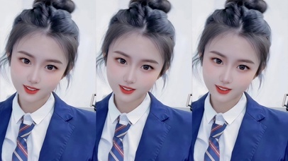 俏皮可爱美少女甜美乖巧呆萌治愈