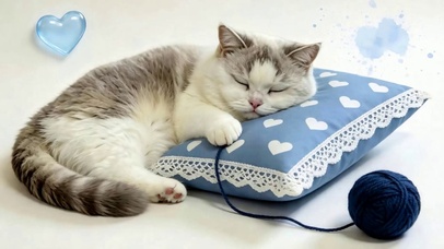 睡着猫咪
