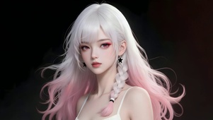 可爱甜美女孩