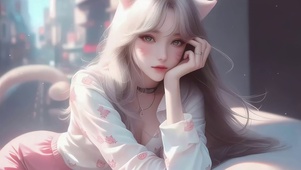 治愈可爱女孩
