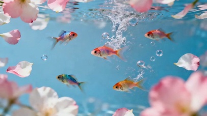 花儿与鱼