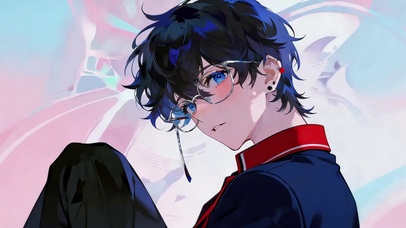 帅气男孩