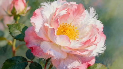 绒光蔷薇花