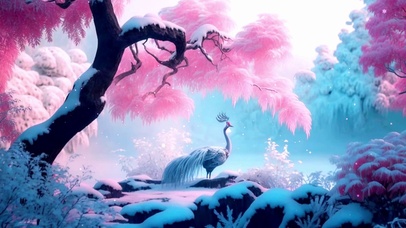 唯美雪景