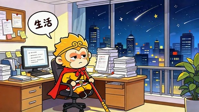 打工人悟空的加班生活