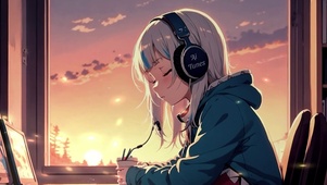 听歌的女孩