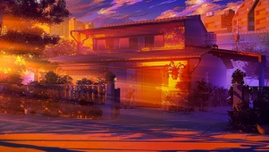 晚霞之景