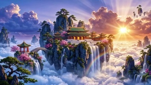 云海仙山金阳宫