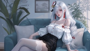 居家少女申鹤