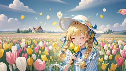 郁金香女孩