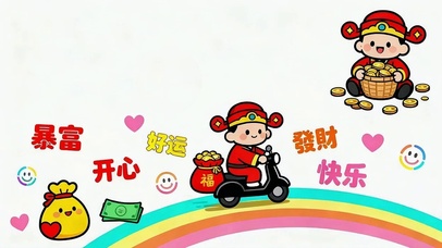 财神送福