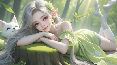 森林精灵壁纸高清4k