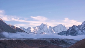 4K 高清 尼泊尔喜马拉雅雪山