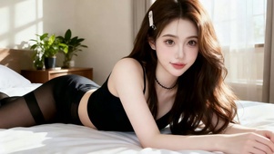 灵动元气甜系少女