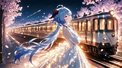 甘雨丨樱夜赴约丨