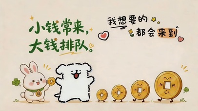 小钱常来 大钱排队