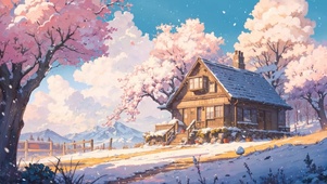 冬日小屋