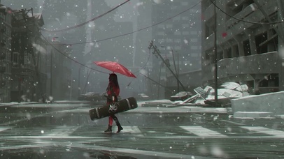 雪天少女
