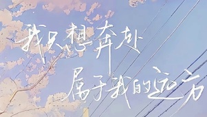 我只想奔赴属于我的远方