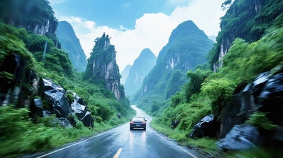 孤旅山路