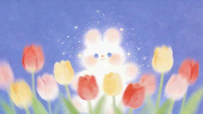 郁金香小兔