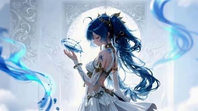 治愈长发女孩