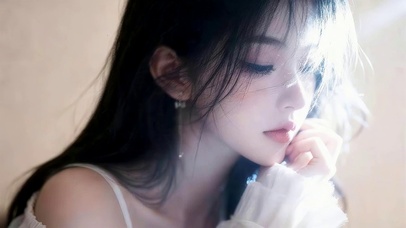 治愈安静的女孩
