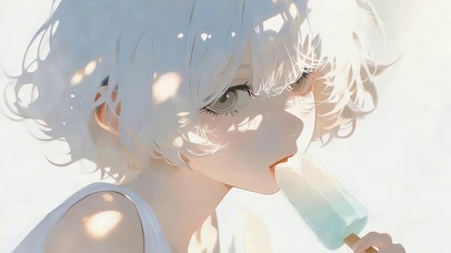 晴光浅夏少女