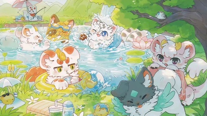 【转载】有兽焉 清凉炎夏