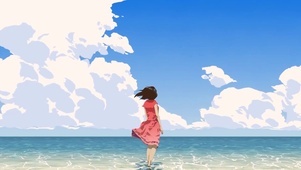 海边少女