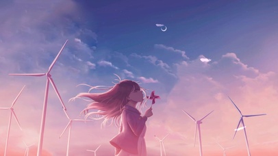 风车少女