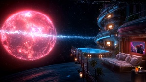科幻太空飞船