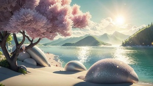 奇幻沙滩