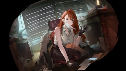 口罩少女