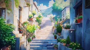 清新解压夏日