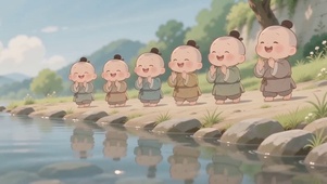6个小胖娃