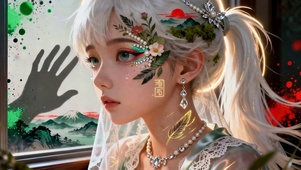 马尾辫女孩