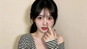 俏皮可爱女孩