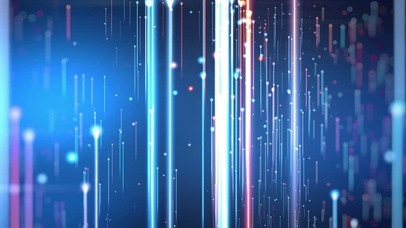 4K绚丽多彩光束