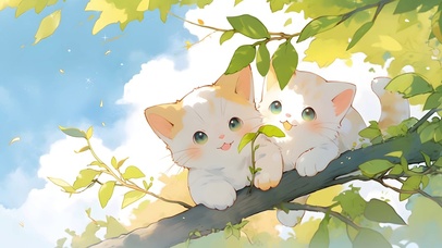 晒猫咪咯
