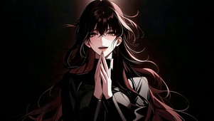 暮色冷调少女