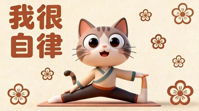 我很自律