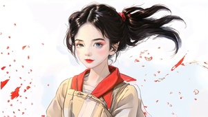 长发女孩