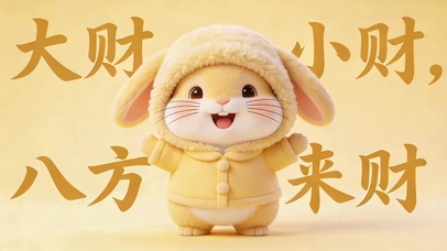 大财小财 八方来财