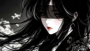 水墨女孩