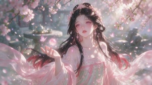 海棠春睡