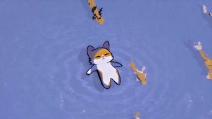 水中小猫