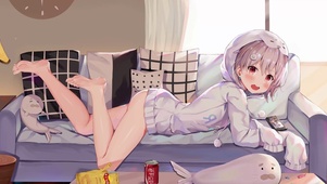 休闲少女