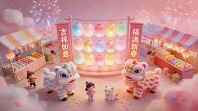 福满新春 吉祥如意